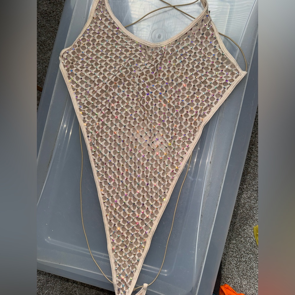 Sparkling Mesh Bodysuit